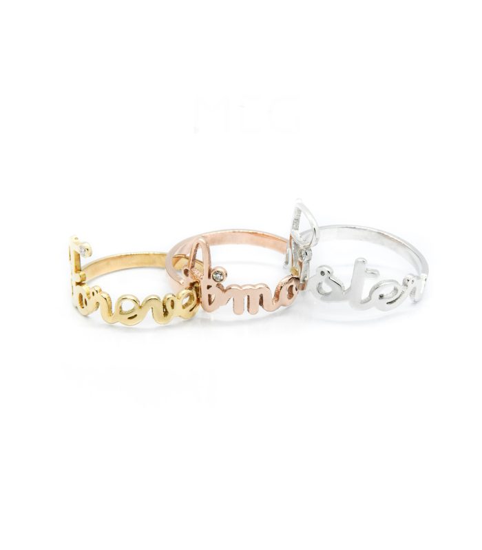 Anello Personalizzato in oro 18kt