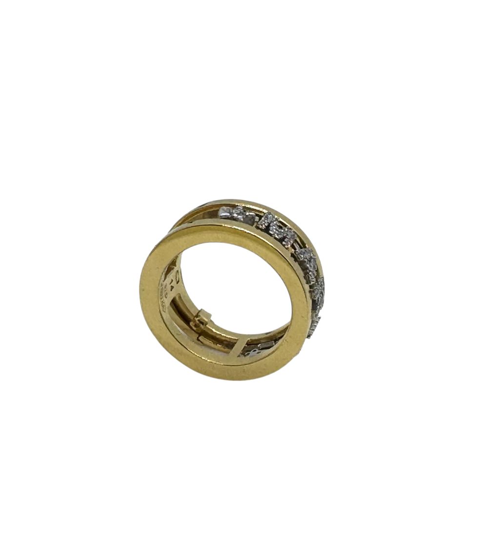 Anello manetta personalizzato Argento 925 - immagine 4