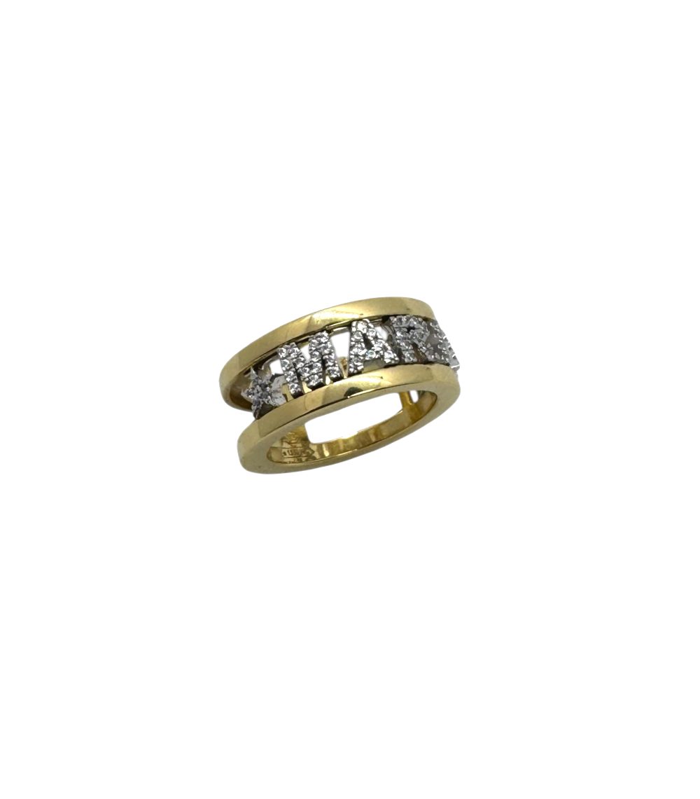 Anello manetta personalizzato Argento 925 - immagine 3