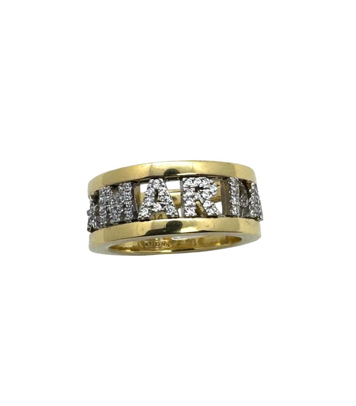 Anello manetta personalizzato Argento 925