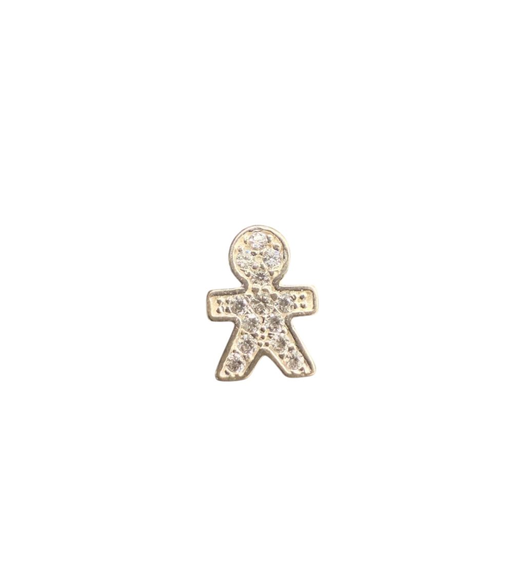 Collana personalizzabile con lettera o elemento argento 925 - immagine 3