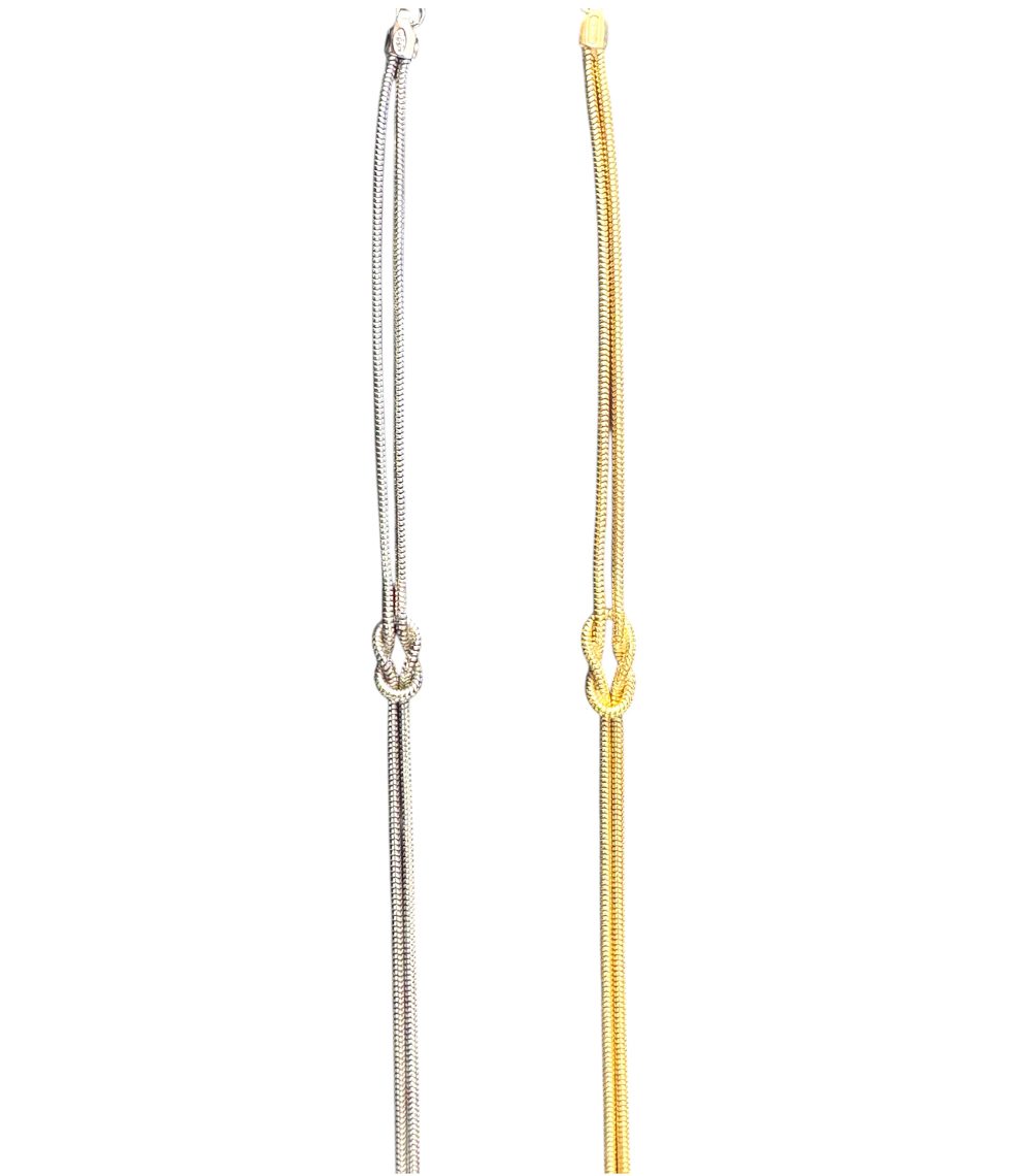 Bracciale "nodo dell'amore" argento 925