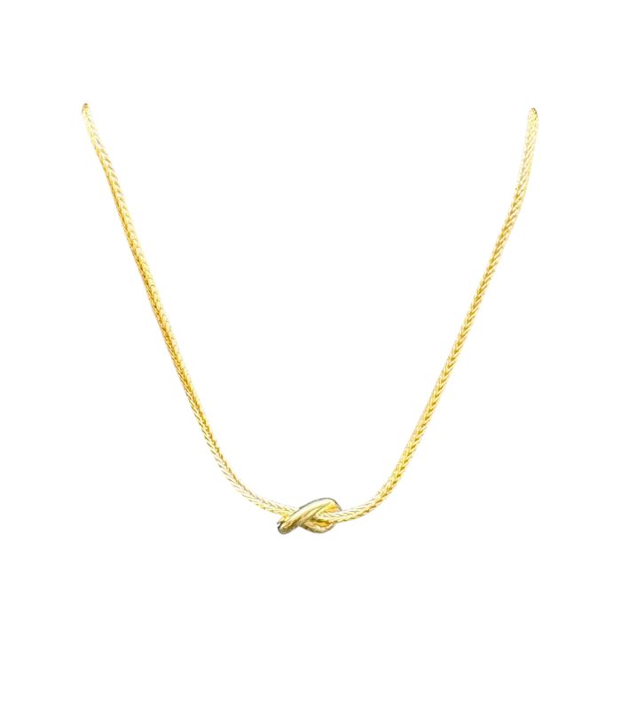 Collana "nodo dell'amore" argento 925