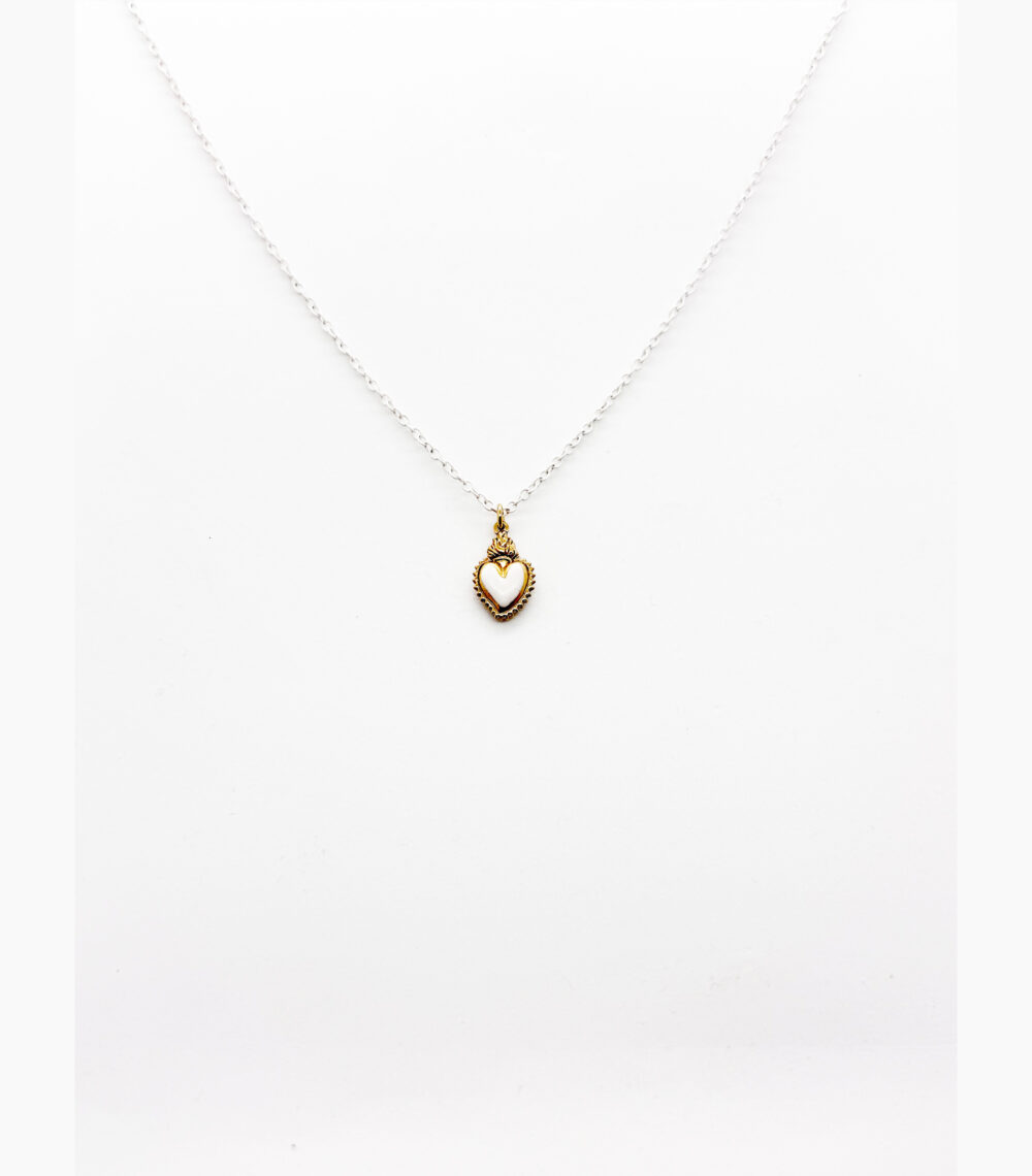 Collana Cuore Sacro in Argento 925 - immagine 5