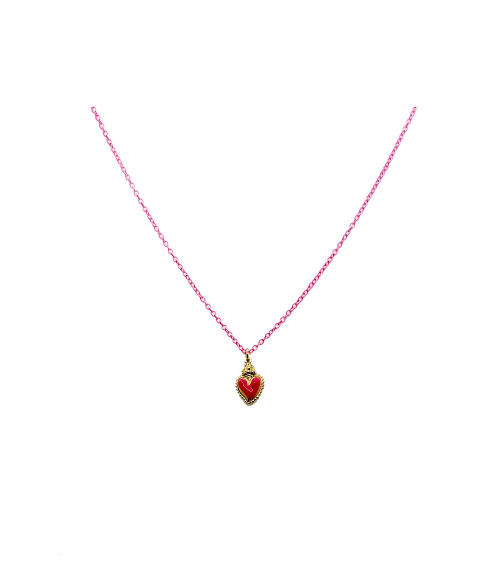 Collana Cuore Sacro in Argento 925 - immagine 2