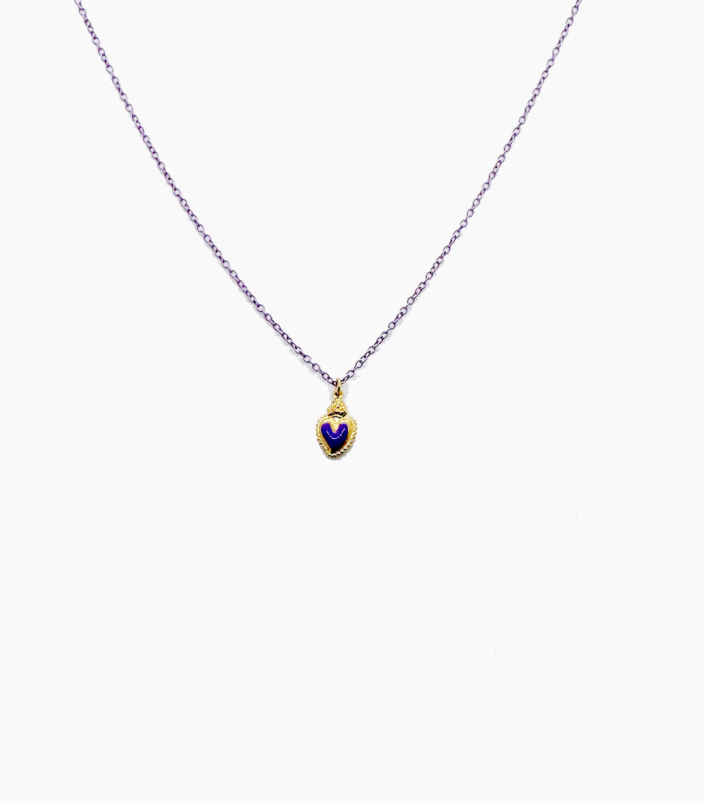 Collana Cuore Sacro in Argento 925 - immagine 3