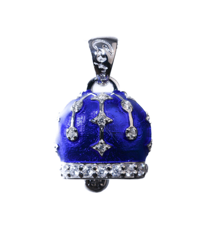 Campanella di Capri Blu Argento 925