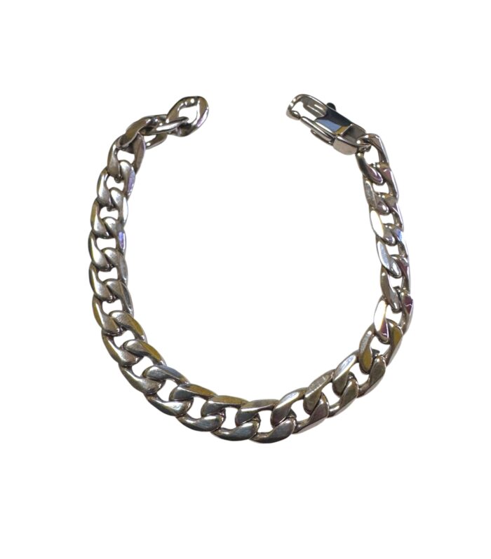 Bracciale Grumetta in Acciaio Inossidabile – Silver & Gold Edition