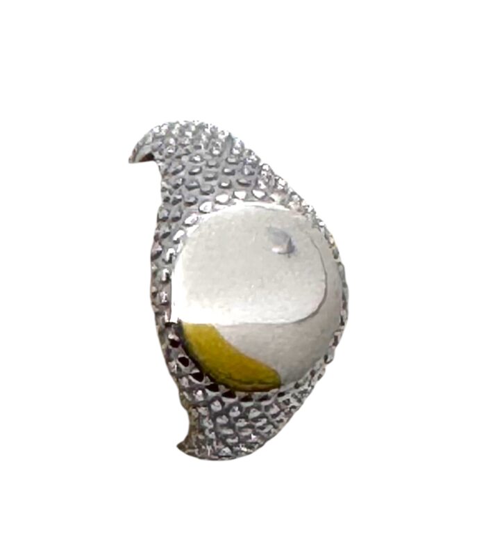 Anello Chevalier "Texture Dot" in Acciaio Inossidabile – Personalizzabile – Gold & Silver