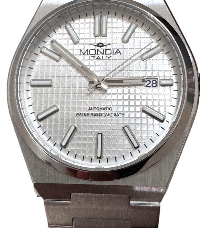 Orologio Mondia MI-0931 Automatico Uomo 40mm Acciaio Nuovo listino 398