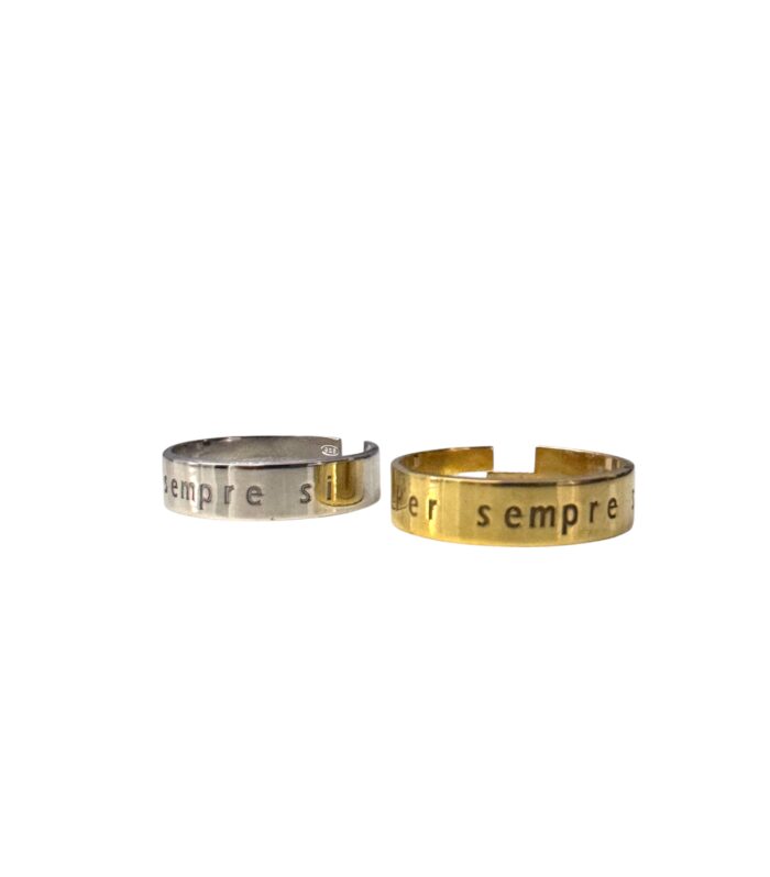 Anello "Per Sempre Sì" – Limited Edition Sanremo 2026 in Argento 925