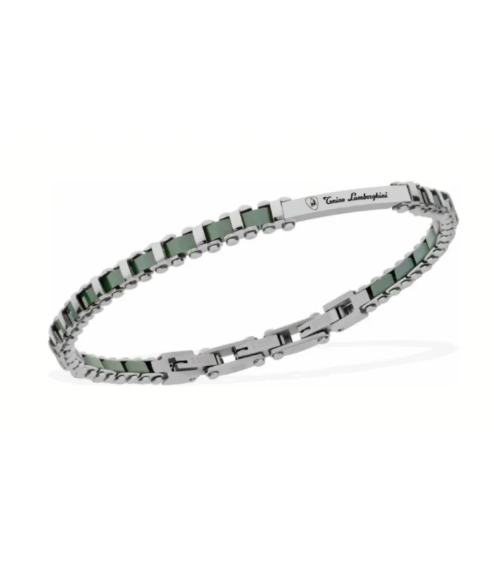 Bracciale Tonino Lamborghini TL0013 Uomo Nuovo Jewelry Acciaio E Ceramica