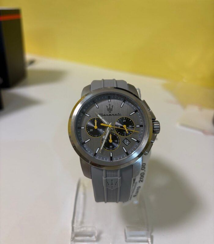 Orologio Maserati Uomo Successo in Acciaio e silicone R8871621043