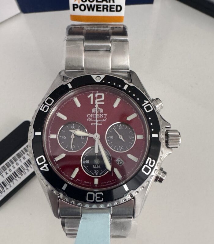 ORIENT Sports Diver Mako Solar Chrono - Orologio da polso cronografo a carica so